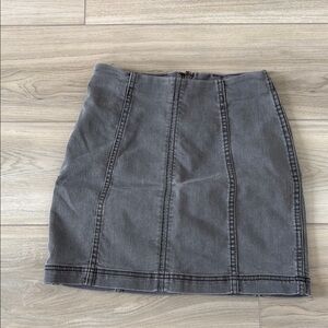 Free People Gray Skirt